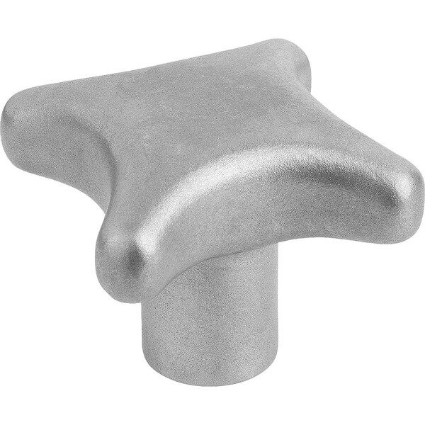 Palm Grip To DIN6335 D1=32, D=6 H=21, Form:C, Stainless Steel Blasted